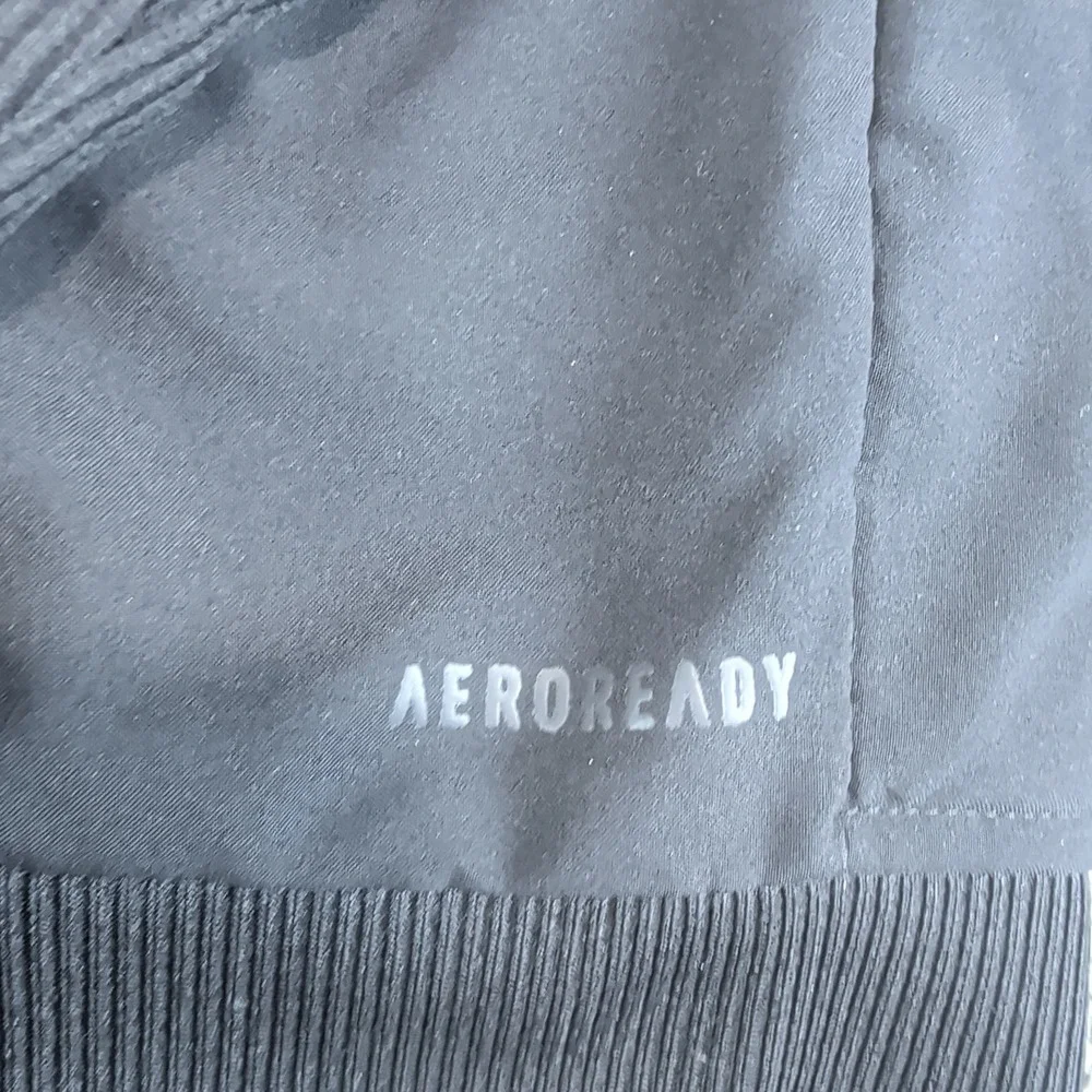 Adidas Gorpcore Aeroready Full Zip Bomber Jacket Mens XLT Black FQ1308